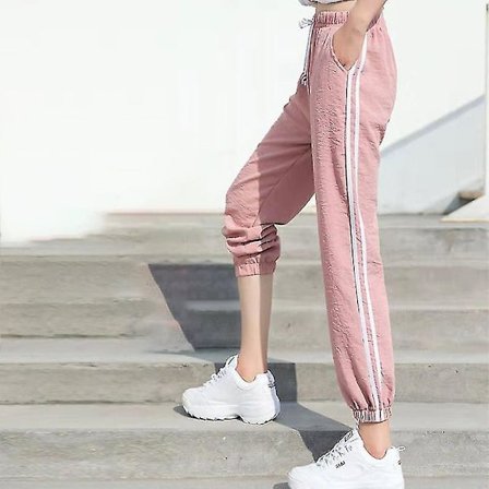 Fleecefodrade Byxor för Kvinnor med Fickor, Raka Ben, Vinterkomfort, Sweatpants, Loungewear