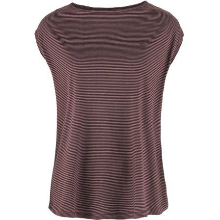 Fjällräven Women's High Coast Cool T-Shirt in Port, Lyocell | Size: XS