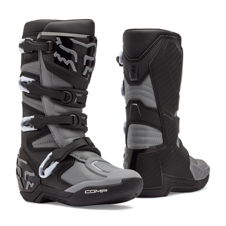 FOX Comp Crosstövlar Barn Svart/Grå 35