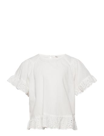 Lpsia Ss Top Tw Bc White Little Pieces