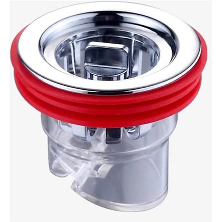 1 kpl punainen hajunpitävä lattiakaivon suihkuydin lattiakaivon tulppa Anti