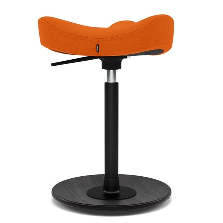 Varier Furniture Move Compact - Orange Wool - Black base