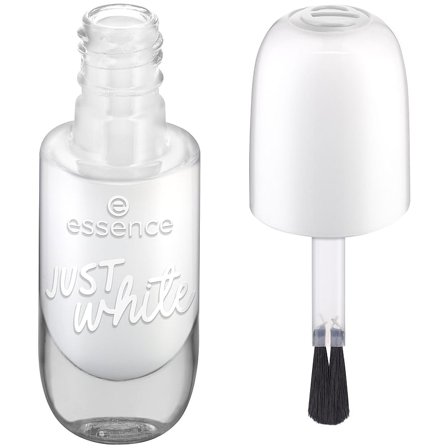 Essence Gel Nail Colour 33 Just White, Makeup, Neglelak, Farvede Lakker