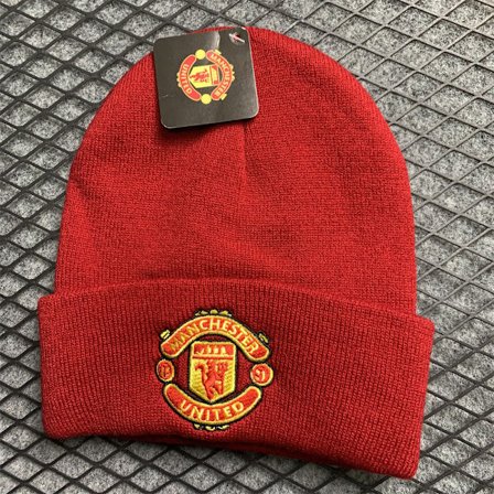 Strikket fotballklubb lue vinter julegave[SL]