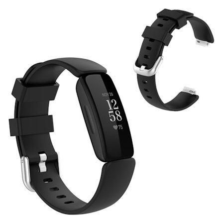 Fitbit Inspire 2 simple watch band - Black / Size: L