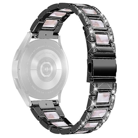 Rostfritt stålharts klockarmband för Huawei Watch GT 2 42mm/Watch 2/Honor MagicWatch 2 42mm