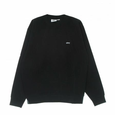 Obey, crewneck sweatshirt Zwart, Heren, Maat:S