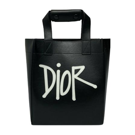 Dior Vintage Bags Sort, Dame Vintage Tasker, Størrelse: ONE Size