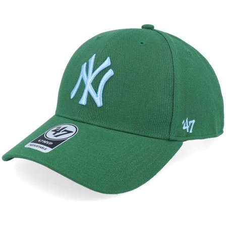47 Brand - MLB Grön adjustable Keps - New York Yankees MLB Mvp Cap Eden Adjustable @ Hatstore