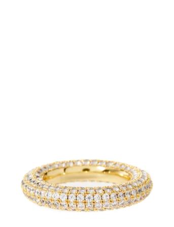 The Pavé Amalfi Ring-Gold- 6 Sormus Korut Kulta LUV AJ