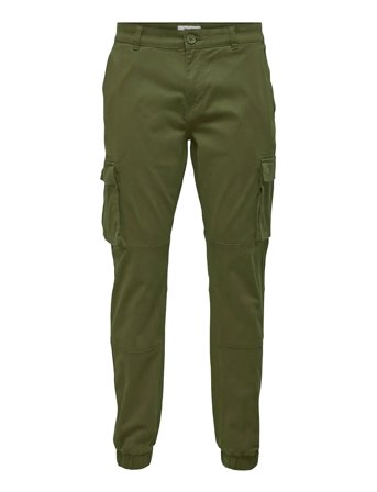 Onscam Stage Cargo Cuff Life 6687 Noos Green ONLY & SONS