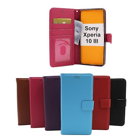 New Standcase Wallet Sony Xperia 10 III (XQ-BT52)