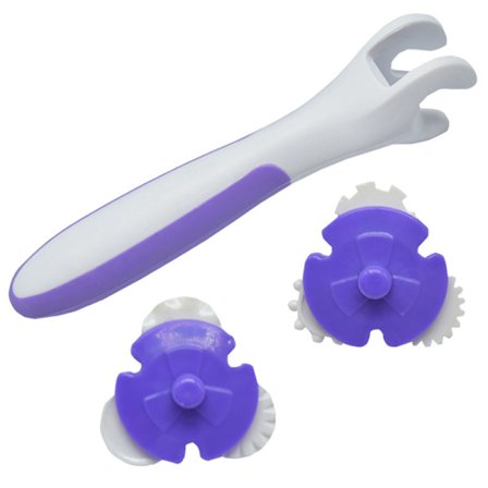 Käytännöllinen kakun koristelusetti, turvallinen leivonnaisten ristikko-rullaleikkuri