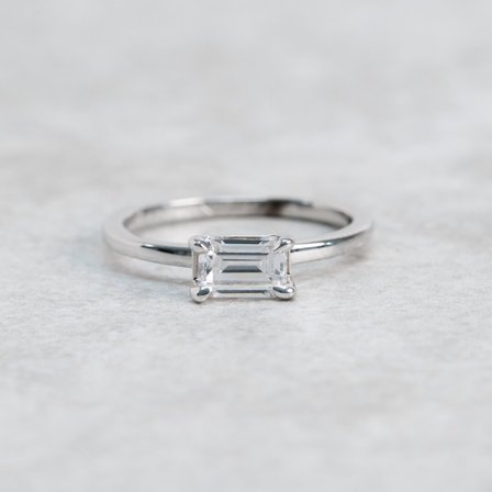 Förlovningsring Amarant, 18K Vitguld - Förlovning- och vigselringar