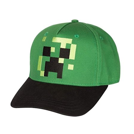 Minecraft caps for gutter(A), Truckerhatt med Creeper, Barn