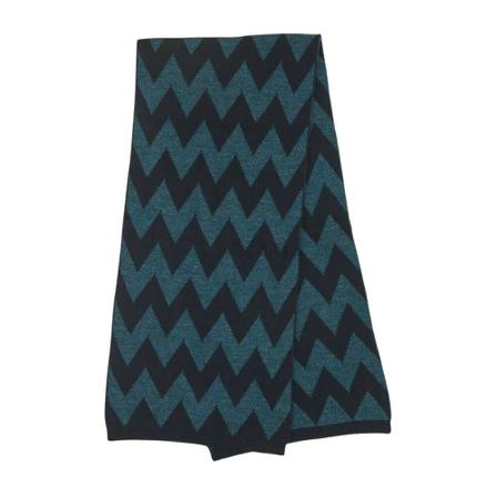 Lardini, Blue Scarf Blauw, Heren, Maat:ONE Size