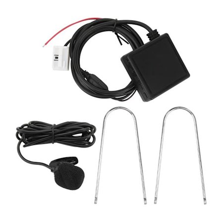 Bluetooth 5.0 AUX Ljudadapter med Mikrofon Handsfree för Peugeot 307 308 407 807