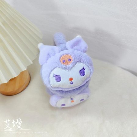 Sanrio Tilbehør Bløde Plys Ørevarmere Vinter Varme Ørevarmer Anime Kuromi Melody Dame Mode Øreklap Kold Beskyttelse Øredækning