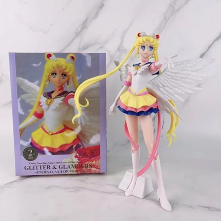 Animation perifer håndlavet skønhed pige anime kriger dragt dukke dekoration model perifer dekoration