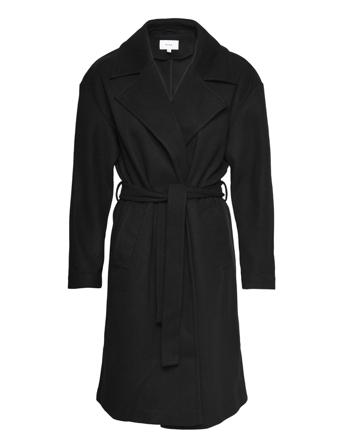 Vibinas L/S New Coat/Su Black Vila