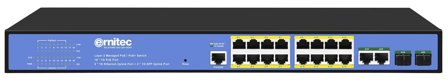 ERNITEC Managed Layer 2+ Switch, 16