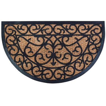 GardenLife Dørmatte Halvrund 75x45