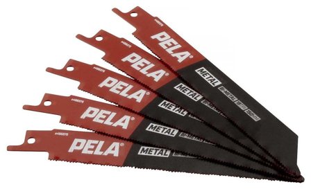 PELA 488375 Tigersagblad 150 mm, 18 TPI, 5-pakk, Maskintilbehør & forbruk