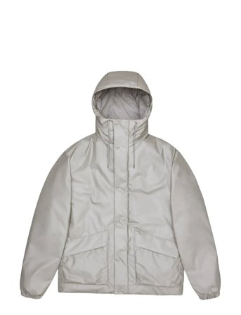 Rains Lohja Insulated Cargo Jacket W3T2 - Silver - M