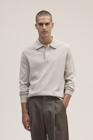 NN.07 Emerson 6605 Polo Male Certified Wool