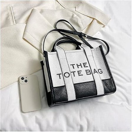 Toteväska för kvinnor Dupes Mini Läder Tote Bag Liten Personlig Crossbody Handväska