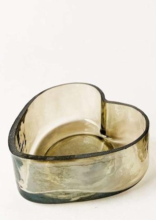 Trend Design Lysholder Hjerte Glass 4x9