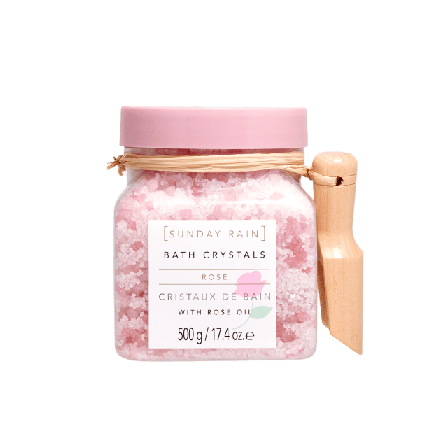 Sunday Rain Rose Bath Crystals Bad & dusch Unisex 500G