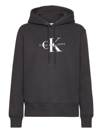 Archival Monologo Hoodie Hettegenser Genser Svart Calvin Klein Jeans*Betinget Tilbud