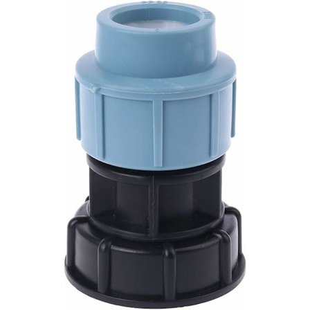 1 st IBC Tank Adapter S60X6 till 32mm Rak slangkoppling Tillbehör Trädgård Vattenrör Koppling Verktyg Anslutning