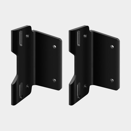 Sandwich-Halterung Minn Kota, schwarz, passend für Raptor, 2er-Pack - Boot