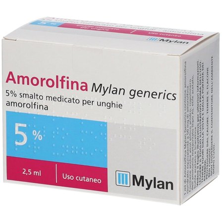 Amorolfina Mylan Smalto 2,5ml 5%