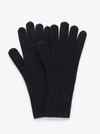 John Henric Men's Schwarze Handschuhe Size S/M