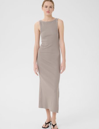 Gestuz Gzdrew Reversible Eyelet Dress - Beige - L