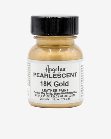 Angelus - Pearlescent Leather Paint - 18K Gold