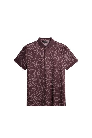J.Lindeberg - Golf - Tour Tech Print Polo - Purple - Mann - M