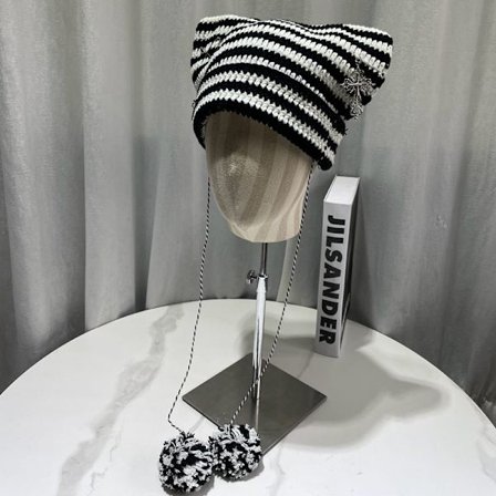 Heklede hatter Dame Vintage Hatter Dame Rev Hatter Grunge Goth Be