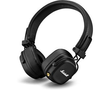 Marshall-Major IV - Black - B-vare-Marshall Major IV med 80 timer lang batteritid-Head & earphones-Hodetelefoner