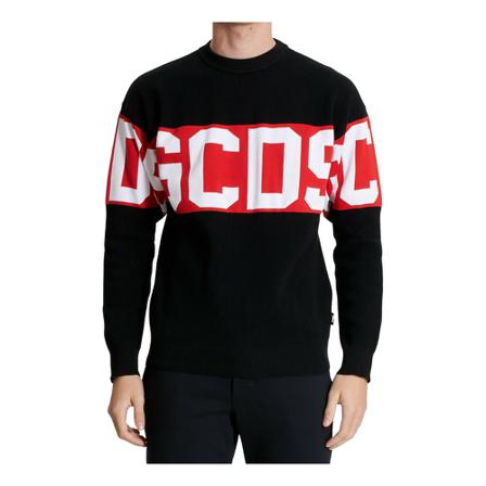 Gcds, Sweatshirt Cc 94M021104 Zwart, Heren, Maat:M
