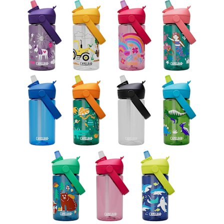 Camelbak THRIVE -lasten juomapullo pillillä, 400 ml, läikkymätön
