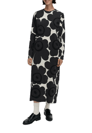 Marimekko Luonti Unikko Dress Klänningar Dam Grå XL