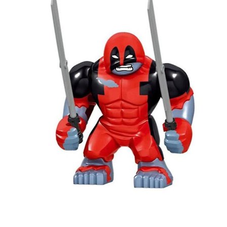 Super-heros Anti-hulk Big Size Anime Figures Action Building Block Bricks Toys For Children