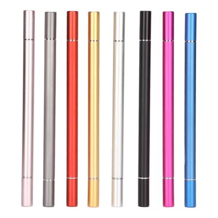 8 st pennor med 2 funktioner, elegant, kompakt, lätt, stabil, känslig touchpenna för iPhone, för IOS-surfplatta