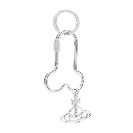 Vivienne Westwood, Keyrings Grijs, Dames, Maat:ONE Size
