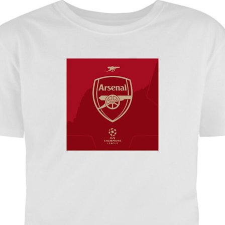 T-Shirt Arsenal fotboll klubb England Premier League ung trupp offensiv stil teknisk fotboll och snabb utveckling