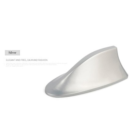 Hajfena Bilantenn Radio signalmottagare SILVER